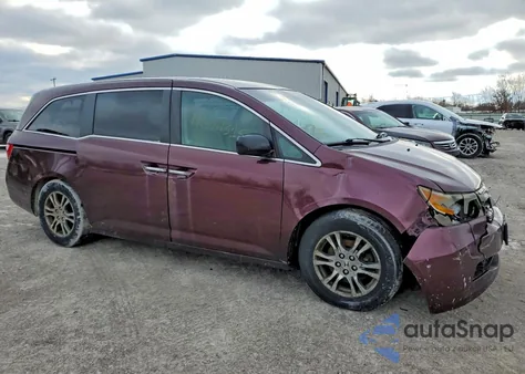 2011 Honda Odyssey Ex from USA, damaged, VIN 5FNRL5H49BB064996